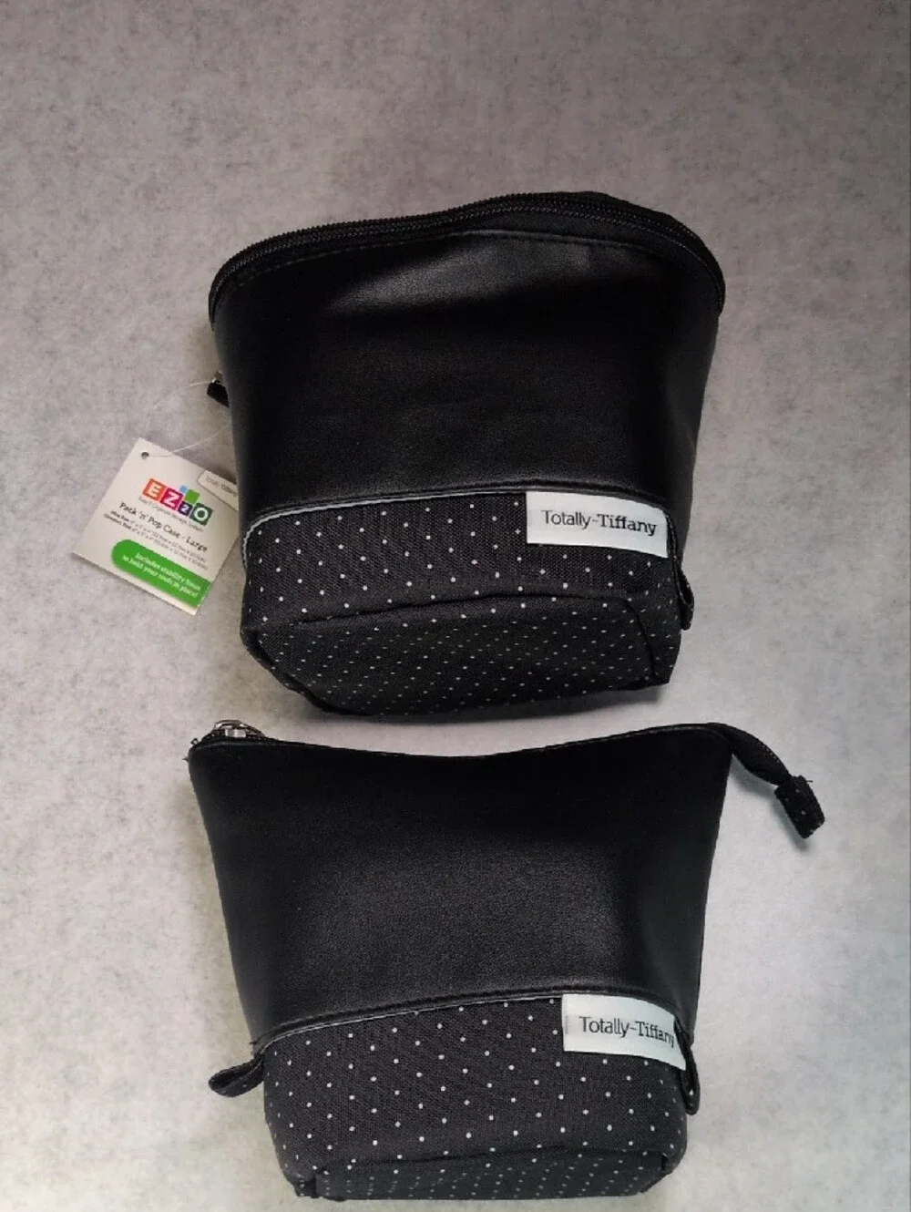 Totally Tiffany Set of 2 Pack 'n' Pop Craft Storage Cases NEW
